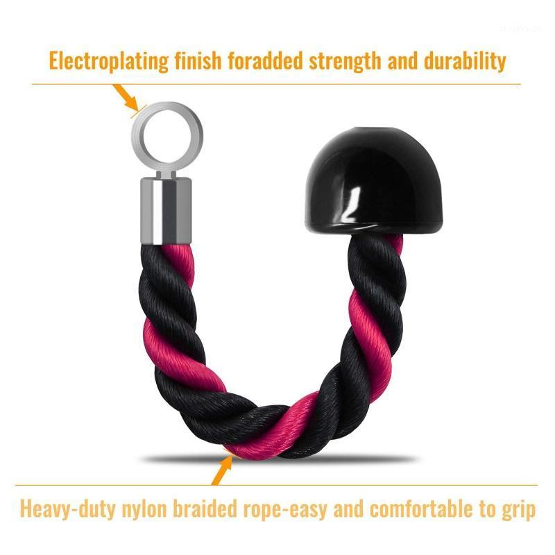 

Single Head Heavy Duty Biceps Training Nylon Pull Rope with Metal Buckle Pull D0LB1