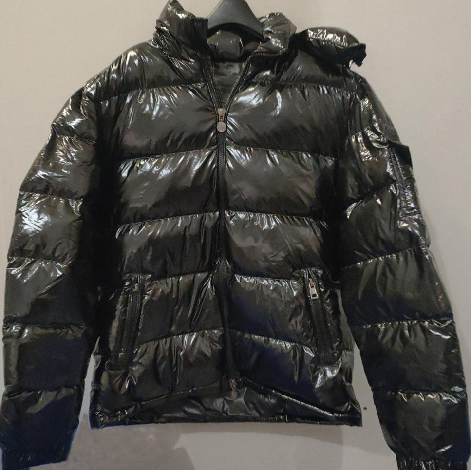 

Mens Coat Hooded Parka Men Jacket Winter Womens Windbreaker Parkas Down Coat Thick Jackets Mens Fashion Jackets Asian Size Men' Clothing, Black1