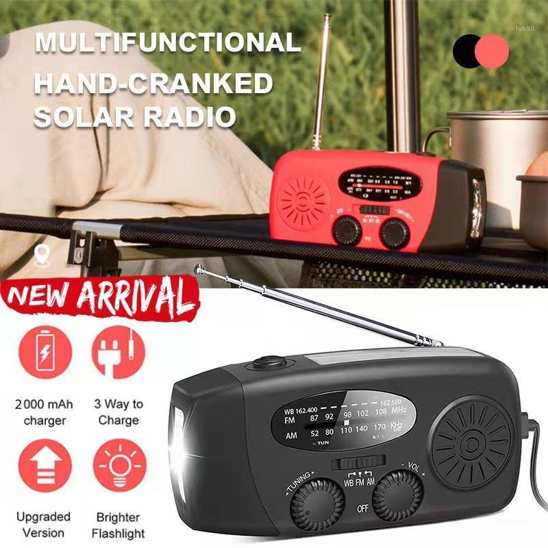 

Protable Solar Crank Weather Radio AM/FM/WB Multifunctional Hand radio Use Emergency LED and Power Bank USB Charger1