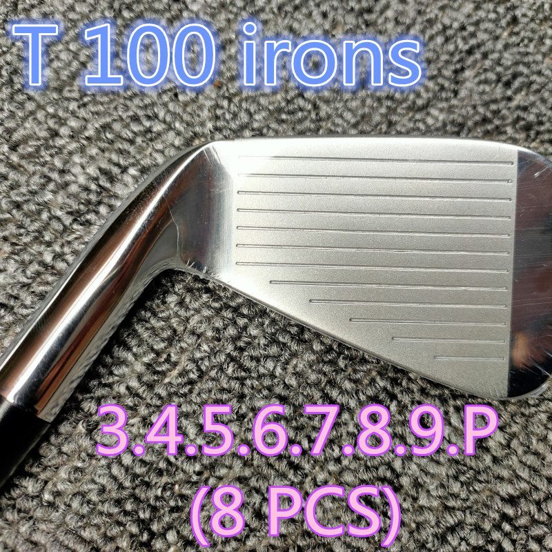 

2020 new golf irons high quality T100 iron forging set (3 4 5 6 7 8 9 P) steel/graphite shaft 8 golf clubs
