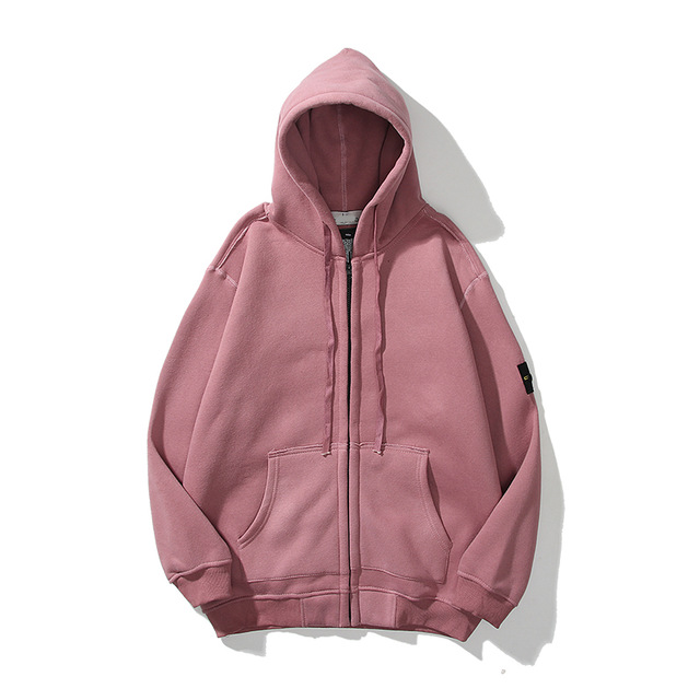 

2021 Autumn Men Casual Logo Long Sleeve Hoodies Zipper Pockets Embroidered Hooded Sweatshirt coat 011416