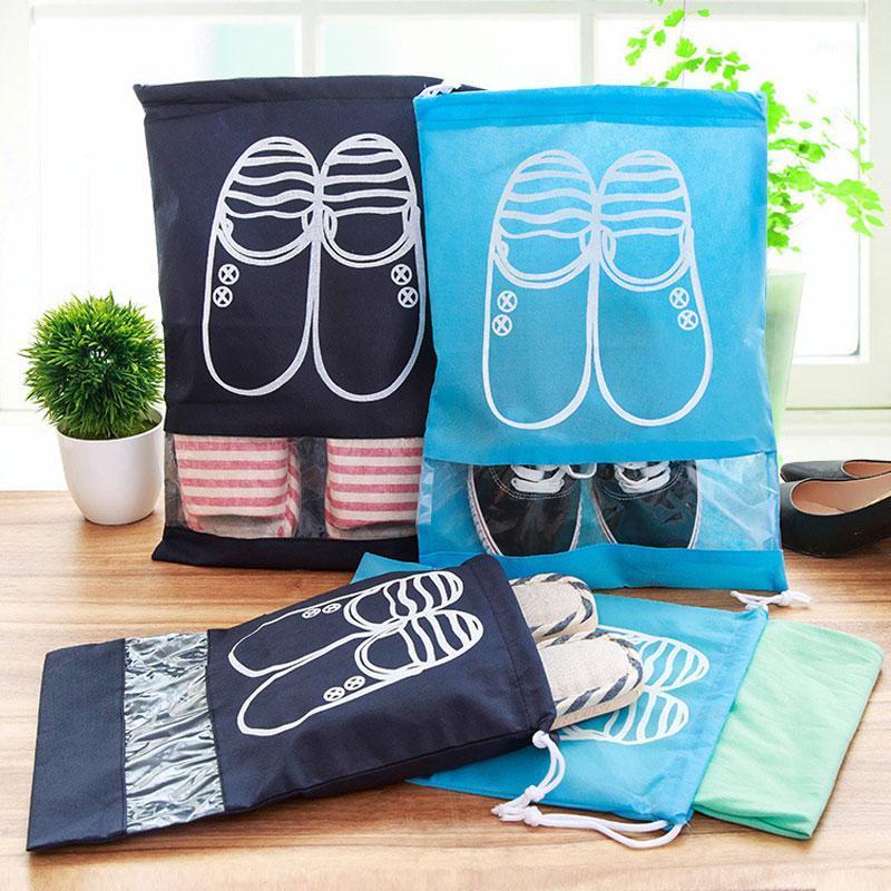 

Thickening Beam Port Travel Organizer Shoes Storage Bag Plastic Zakjes Hersluitbaar Portable Transparent Garment Bag1