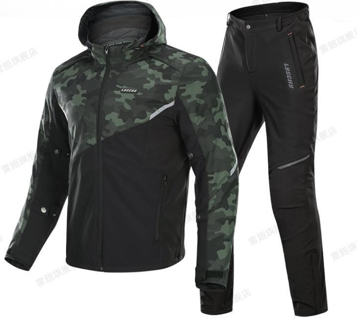 

Motorcycle Four Seasons Cycling Wear Men and Women Leisure Waterproof Warm Locomotive Fall-resistant Jacket Jacket Motorcycle Apparel1