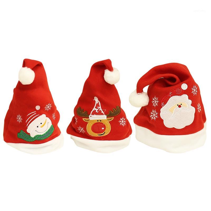 

Christmas Hat Cute Santa Claus Hat Ornaments Children Women Men Boys Girls Cap For Christmas Party Props1
