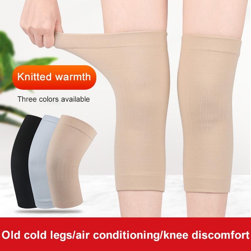 

1 Pair Knee Pads Support Compression Knee Sleeve Women Men Cycling Wrap Sports Safety Protector Relief Arthritis Pain, Black