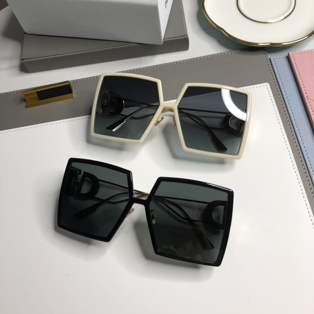 

Wholesale-Fashion Summer Beach Sunglasses Woman Overszie Goggle Sunglasses for Man Woman UV400 Top Quality with Gift BOX, White;black
