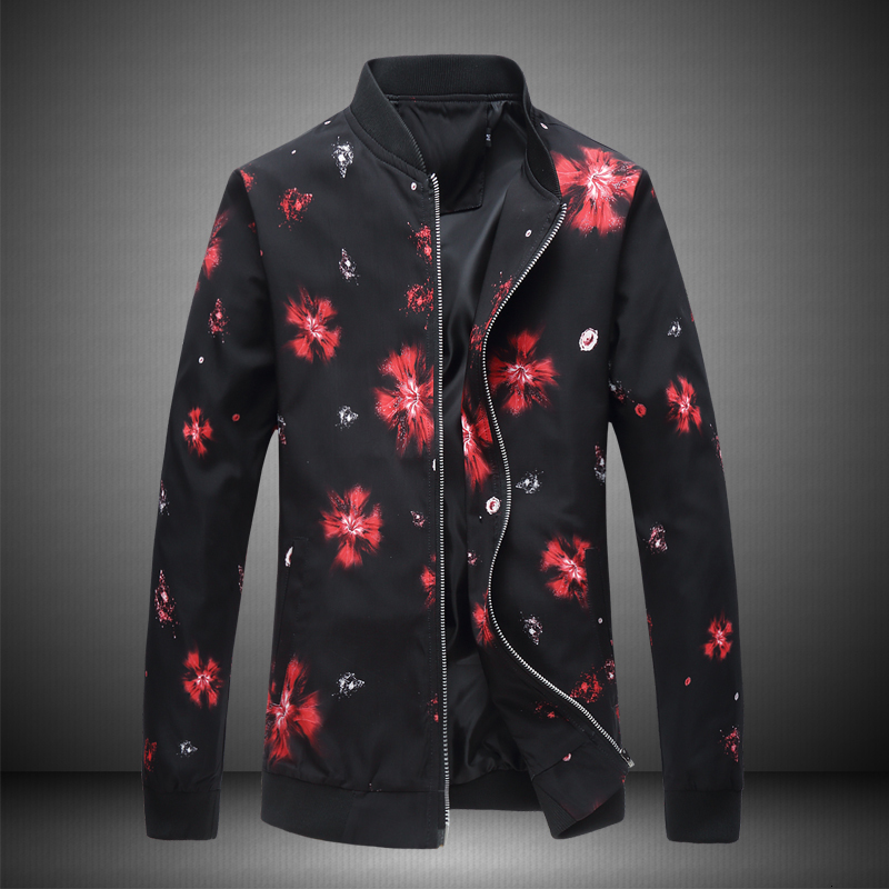 

2021 Men New Print Mens Jacket Men's Slim Fit Autumn Oversized Outdoor Man Plus Size M-6xl HNLH, 701 white
