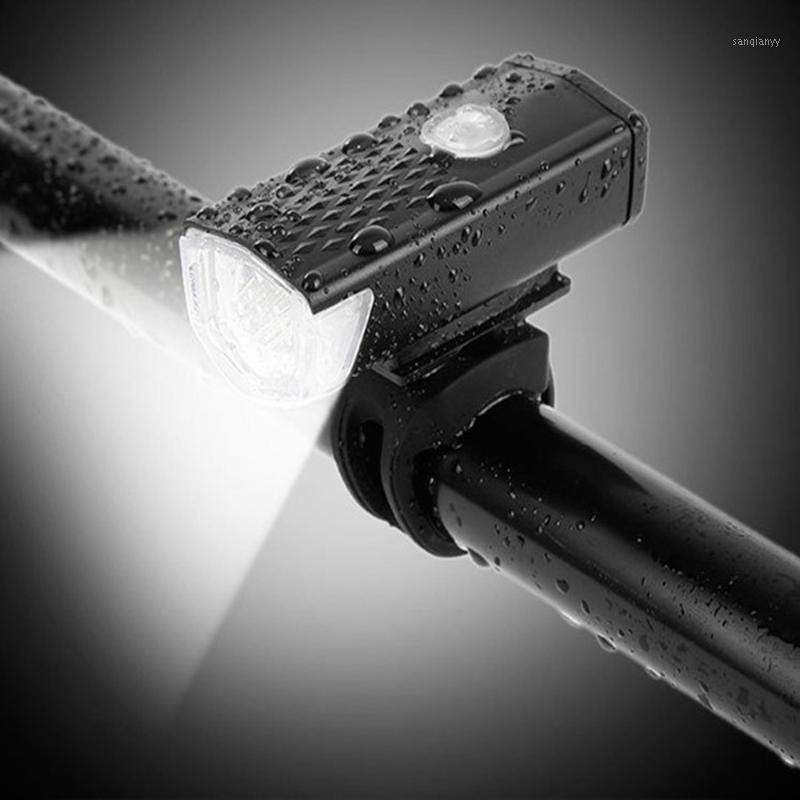 

Bicycle Light USB Rechargeable Waterproof Bicycle Lamp Front Headlight 300 Lumen 3 Mode Bike Light Accessories1