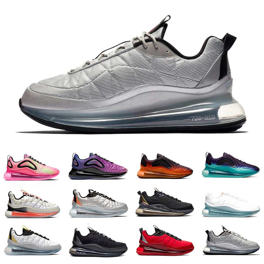 

2022 720-818 mens running shoes sneakers Silver Bullet Clean White Black Magma White Yellow Volt University Red Cargo Khaki men women trainers sports shoe, Pay for box