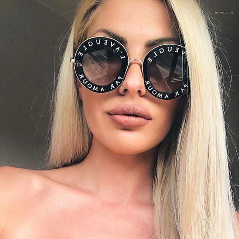 

New Vintage Round Sunglasses Women Brand Designer Classic Letters Steampunk Small Bee Retro Sun Glasses Men Female UV400 Oculos1