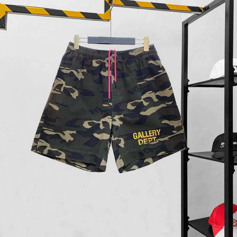 

Men's Shorts Hip hop high street fashion Galery dept new loose casual camouflage beach shorts for men and women