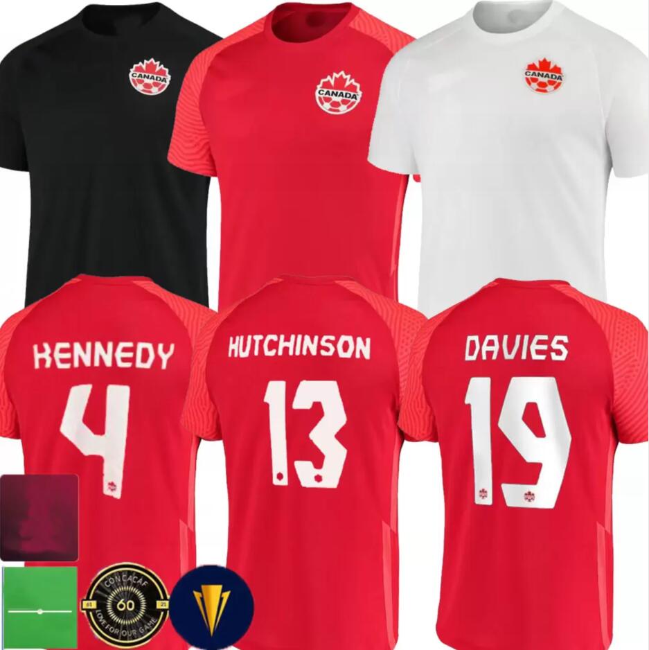

21 22 Canada Soccer Jerseys home away white 3rd black DAVIES 2021 2022 DAVID national team EVSTAQUIO HUTCHINSON CAVALLINI LARYEA MILLAR HOILETT football shirts tops, Home jersey