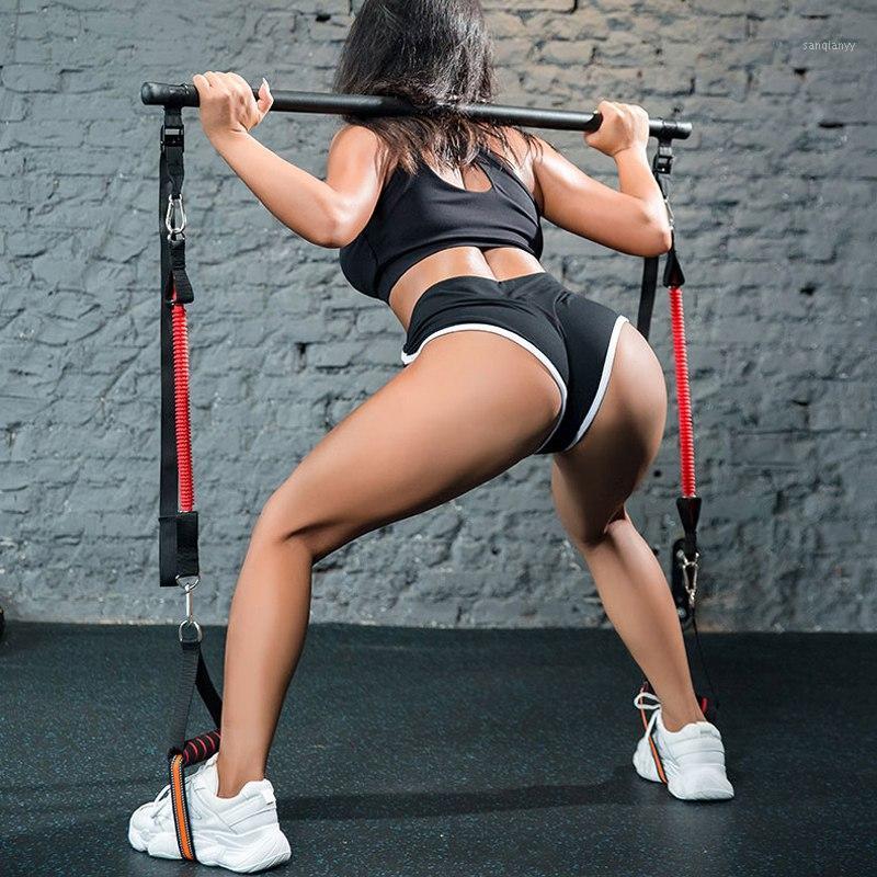 

Yoga Resistance Band Pilates Stick Indoor Outdoor Fitness Equipment Pilates Sport Training Workout Elastic Bands Hip Deep Squat1