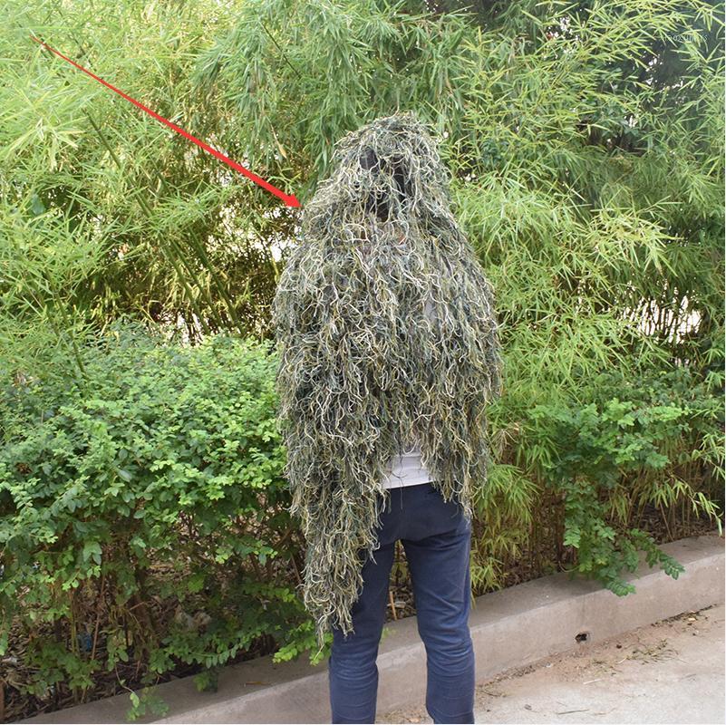 

Ghillie Suit Desert Durable Breathable Mesh Lining Hunting Camouflage Sniper Suit Scouting Woodland Sniper Set Kits1, As pic