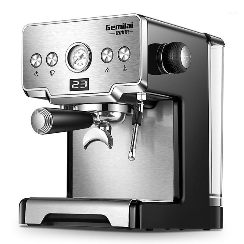 

15Bar Espresso Coffee Machine Maker Semi-automatic Espresso Maker Cappuccino Milk Bubble Household Italian Coffee Machine1