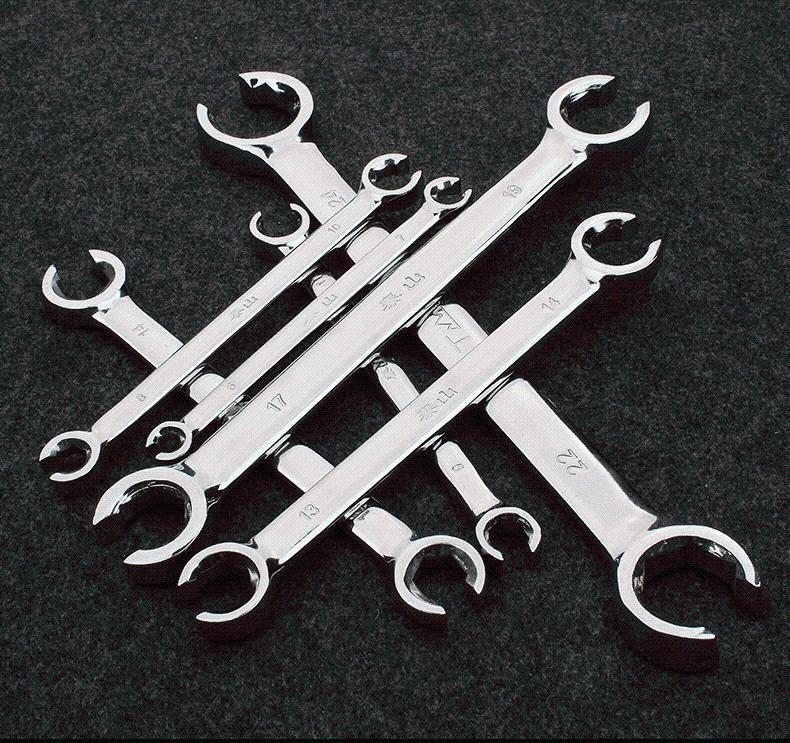 

Flare Nut Wrench Metric Double End Oil Pipe Wrenches Spanner Hand Tools Sold Individually Not A Set