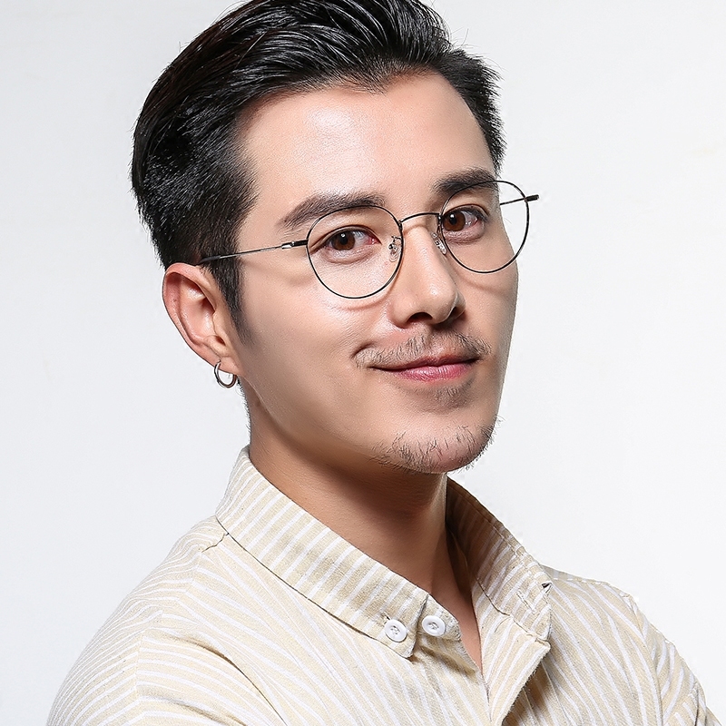 

Men's computer glasses photochromic blue filter lens eye protect gaming glasses myopia metal frame women anti blue light glasses