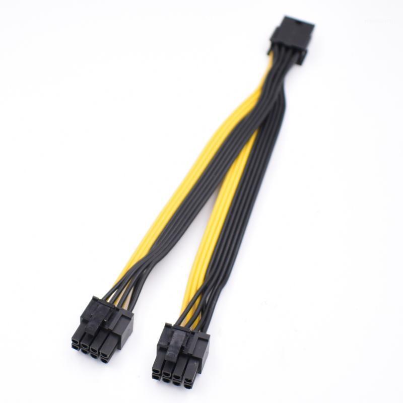 

10pcs/lot PCI-E PCI Express Graphics Video Card GPU VGA 8 Pin Female to Dual 8Pin (6+2) Pin Male Splitter Power Extension Cable1