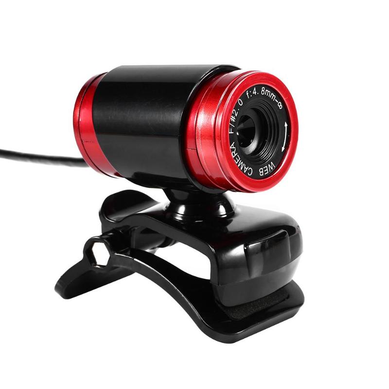 

USB Camera HD Adjustable Mini Computer Webcam Built-in Sound-absorbing Microphone for Video Teaching Live Broadcast