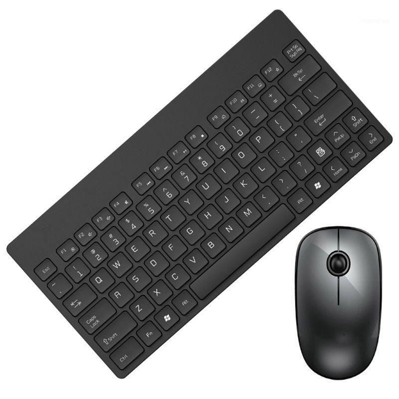 

Wireless Keyboard Mouse Silent Ultra-Thin Combo Set for Office Home Laptops PC 40JB1