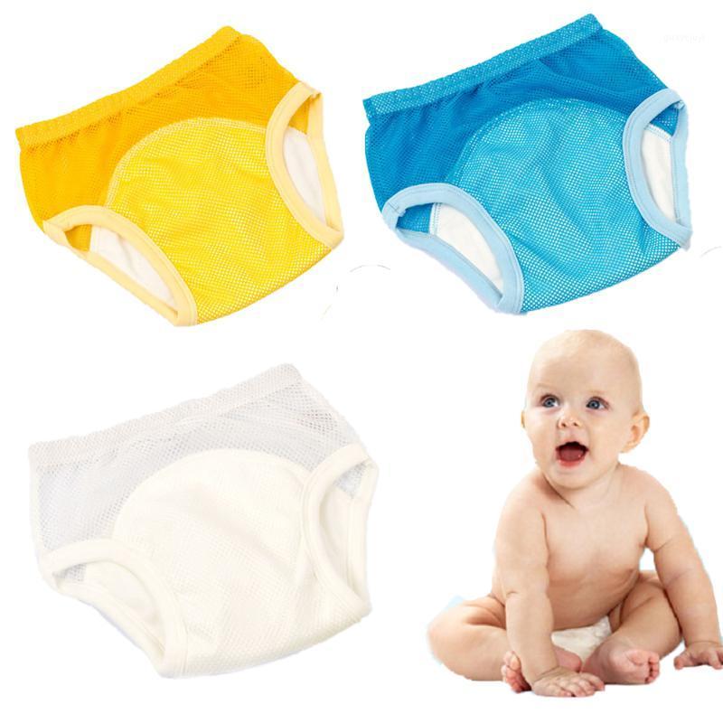 

Fashion Reusable Nappies Baby Cloth Diapers Washable Infants Children Baby Cotton Training Pants Nappy Panties1