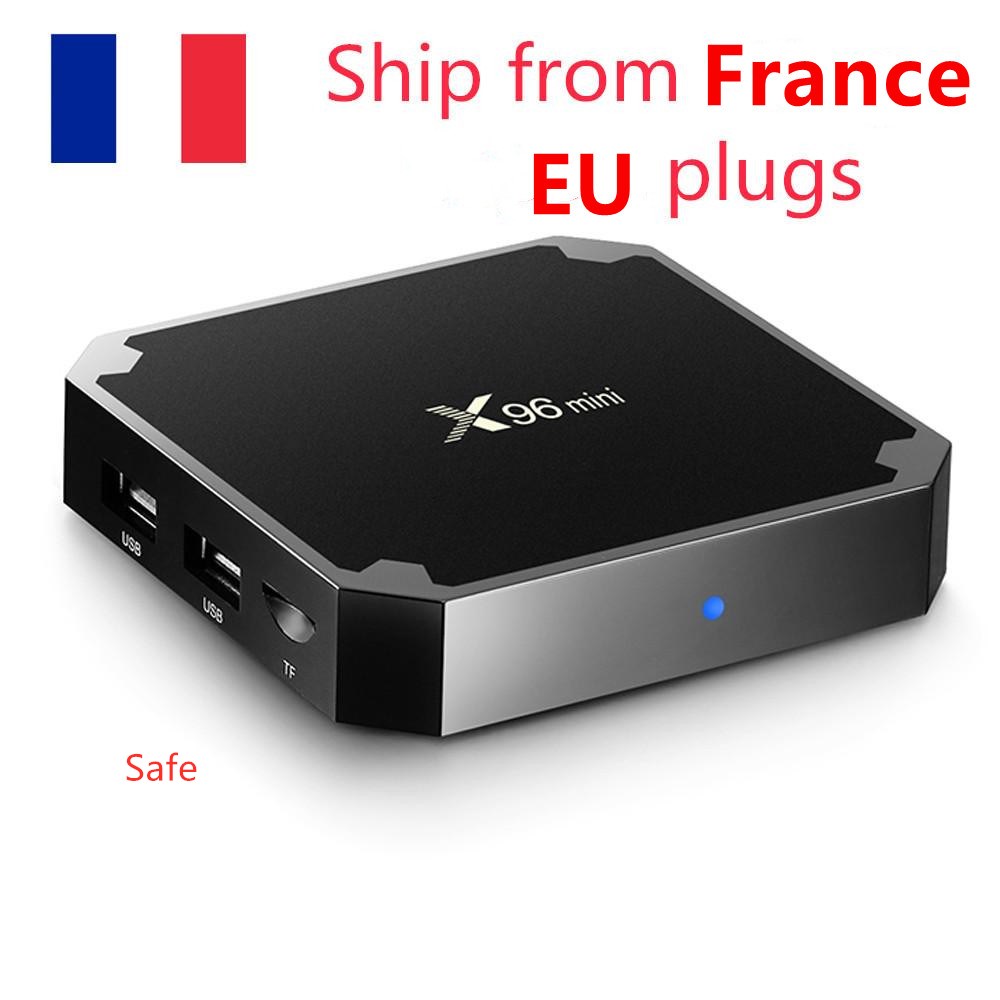 

x96 mini amlogic s905w quad core 4k 1g 8g ANDROID 7.1 TV BOX ship from france