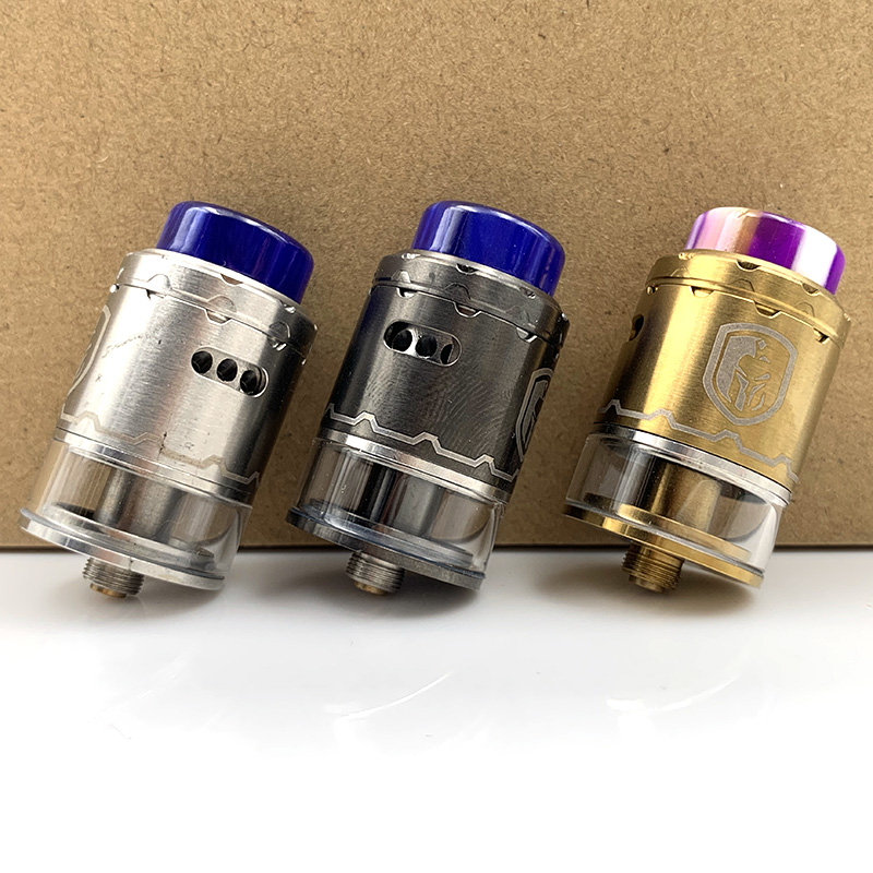 

WOTOFO FARIS RDTA RDA 24mm Replaceable Atomizer Tank Single & Dual Coil Adjustable Side Airflow for 510 Thread Box Mod