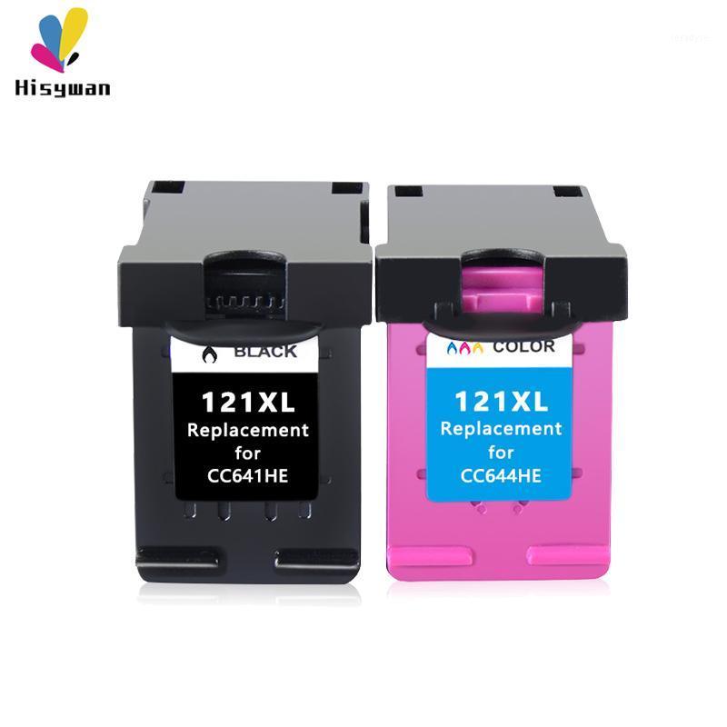 

Hisywan 121XL Ink cartridge For 121 Deskjet D2563 F4283 F2423 F2483 F2493 F4213 F4275 Printer For 121 CC641HE CC644HE1