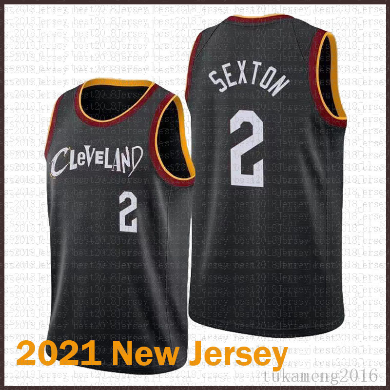 

Cleveland Cavaliers Mens Collin 2 Sexton Darius 10 Garland 2021 New Basketball Jersey Grey men's, 2021 jersey
