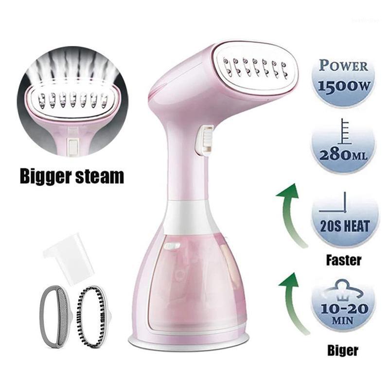 

1500W Travel Garment Steamer Fabric Wrinkle Remover Steamer for Clothes Steam Iron with 280ml Detachable Water Tank1