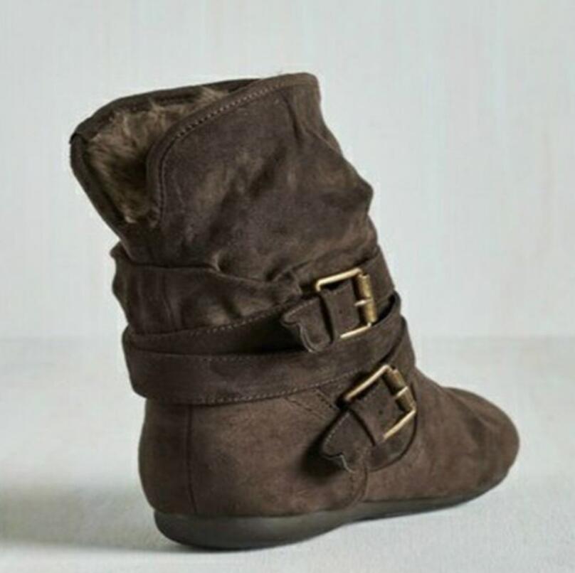 

New Designer Snow Boot for Woman Girl Ankle Knee High Quality Fur Sneakers Trainers Lady Womens Winter Boots Platform Shoes, Grey