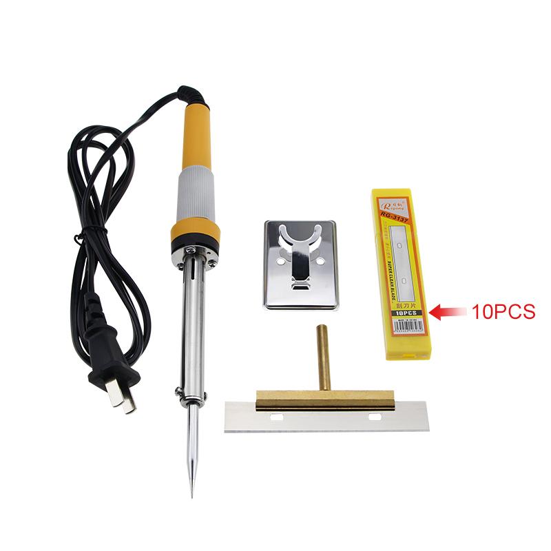 

Glue Clean Tool 60W 80mm Soldering iron T-Type Solder Iron Tip Blade Glue Remove LCD Screen Separator Repair Machine