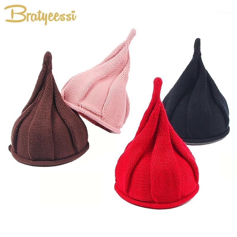 

13 Colors Winter Baby Hat for Boys Girls Knitted Kids Hat Elastic Plush Lining Kids Beanies Baby Cap1, Blue no plush