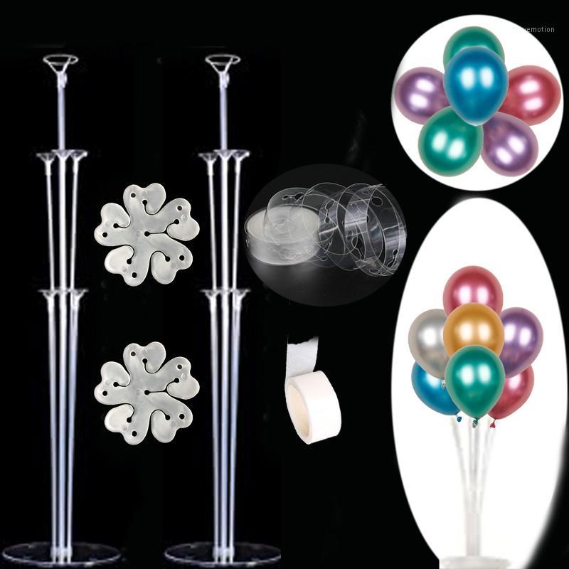 

1set 7 Tubes Balloons Stand Balloon Holder Column Confetti Balloon Baby Shower Kids Birthday Party Wedding Decoration Supplies1