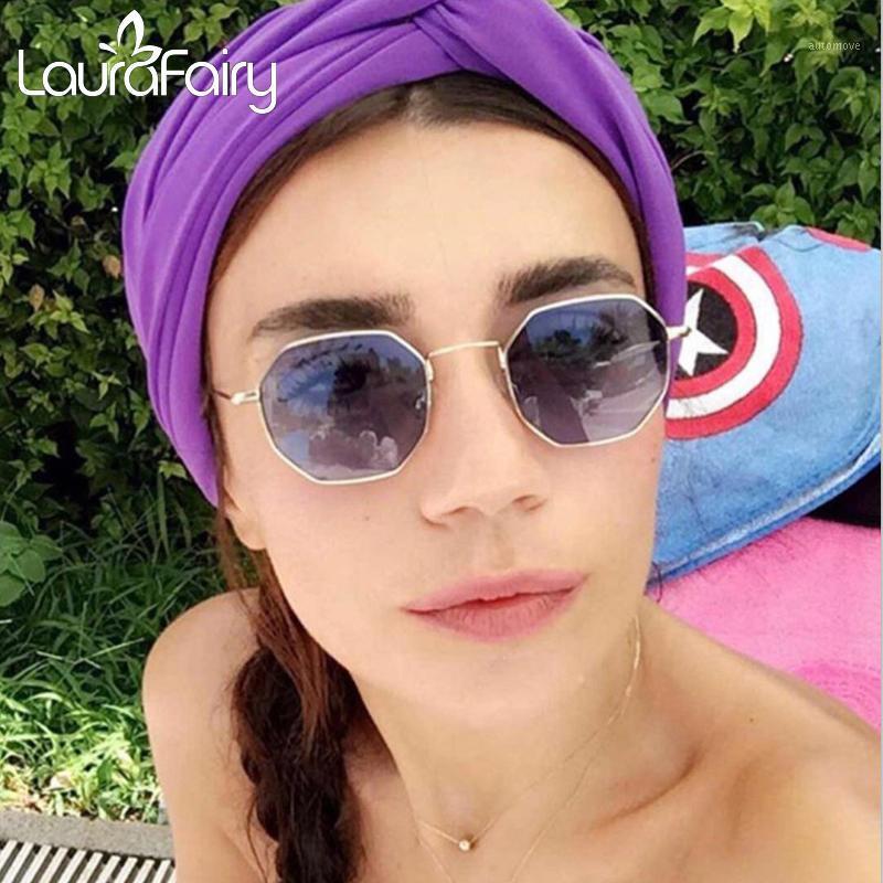 

Laura Fairy Fashion Hexagon Sqaure Sunglasses Men Women Vintage New Brand Designer Multi-Color Lens Sun Glasses Merry Christmas1