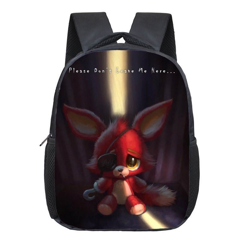 

12 inch Kids Five Nights At Freddys Backpacks Anime Fnaf Boys Girls School Bags Children Book Bag Mini Daily Backpack Y200328, 12fld1
