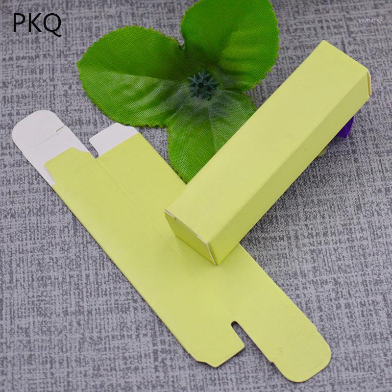 

100pcs 2*2*7.1cm Mini Paper Tube Lipstick Box Solid Colorful Cardboard Packaging Box DIY Perfume Cosmetic Sample Gift1