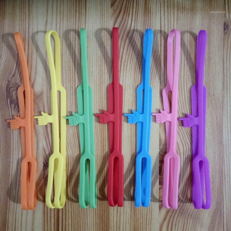 

Wholesale 500 pcs Creative Learning Supplies Gifts Silicone Finger Bookmarks1