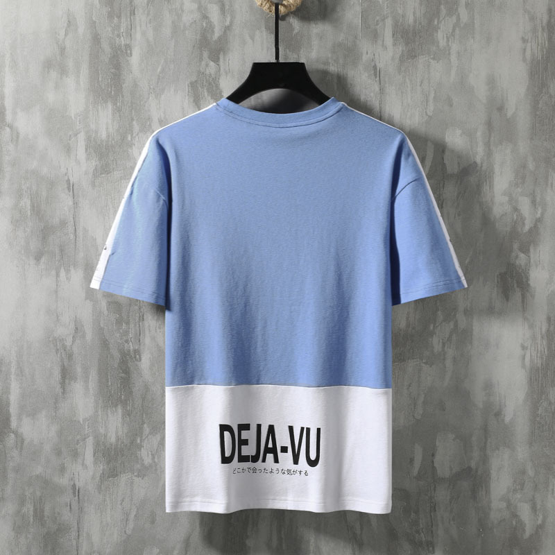 

2021 New Nova Marca Design Vero Camisa Masculina Manga Curta Homens t Camisas Estilo De Camiseta DE9E, Black