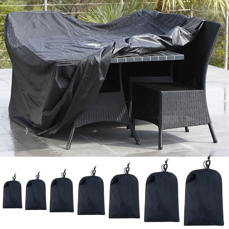 

Oxford Cloth Furniture Cover Dust Proof Waterproof Portable Furniture Cover For Outdoor Shade Sails & Nets1, Xs