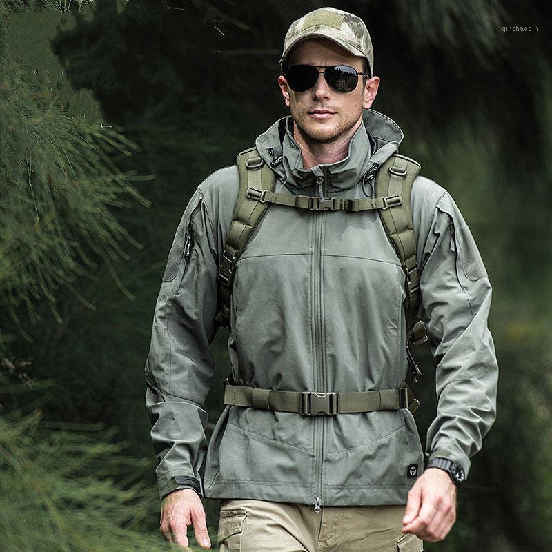 

New Autumn Winter Plus Velvet Warm Windbreaker Men' Jackets Tactical Waterproof Windproof Wind Breaker Coat Spring Summer Thin1, Blackplus velvet