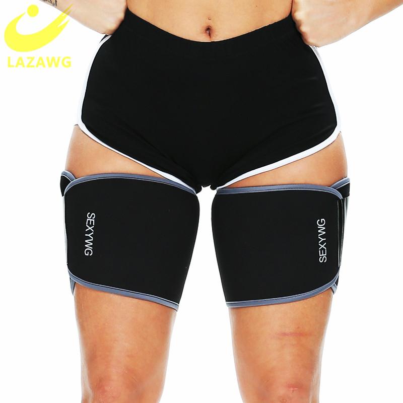 

LAZAWG Leg Shapers Modeling Belt Women Neoprene Sauna Pants Corset Women Shapers New Tight Trainer Slimming Trimmer Girdle Belt, 2 piece-grey