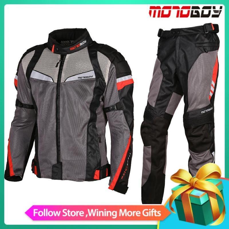 

Motoboy summer Air Mesh motorcycle bike suit ventilation protective jacket and pant protector1