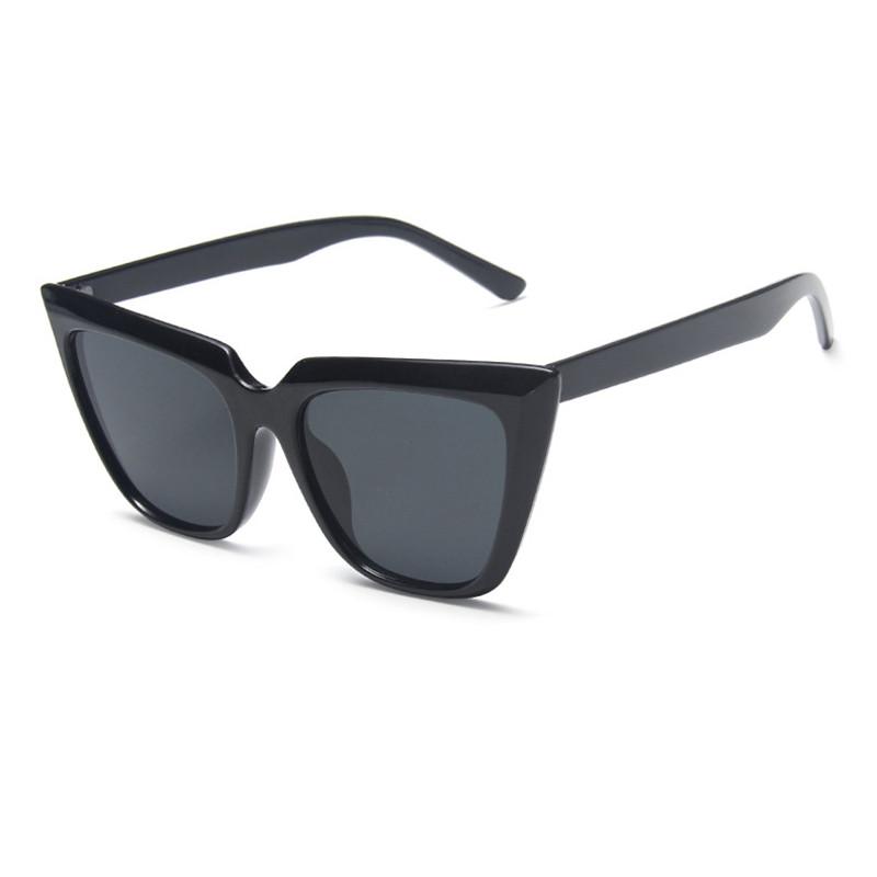 

Sunglasses Fashion Cat Eye Women Gafas Cateye Eyewear Retro Oversized Frame Sun Glasses Female Lens Eyeglasses Oculos