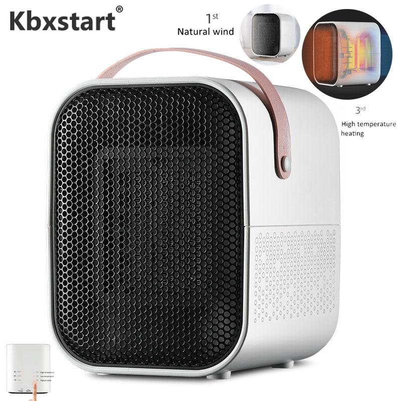 

220V Handy Heater Timer Electric Heater Fan Air Warmer Machine Electric Heating Radiator Warmer Ceramic Air Dryer 1500W