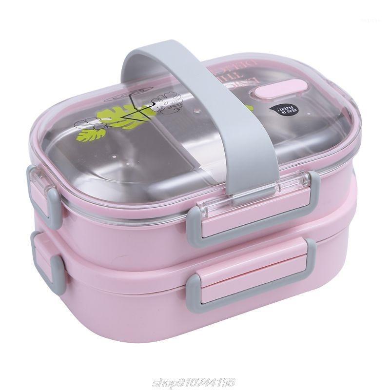 

Portable Children Kids Stainless Steel Lunch Box Container School Case Picnic Camping D15 20 Dropshipping1