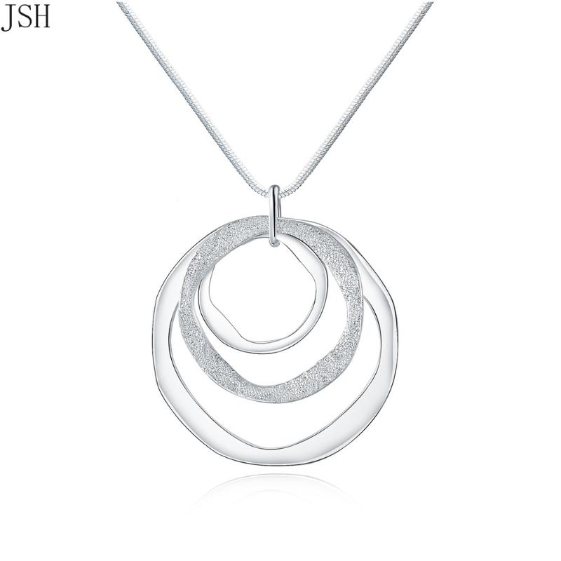 

wedding charms fashion wholesale silver color classic necklace silver fashion trends women Wedding jewelry , JSH-AN200