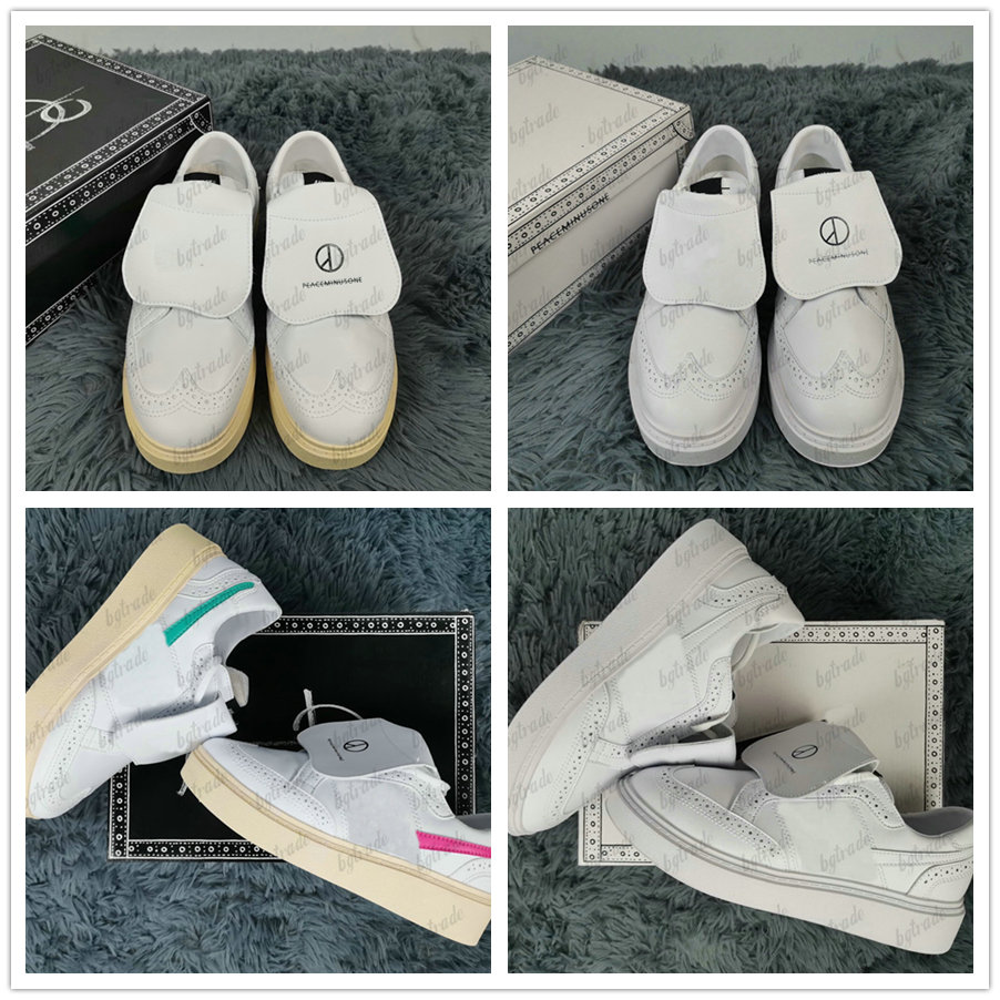 

G-Dragon PEACEMINUSONE x Kwondo 1 Running Shoes Unisex Triple White KX/E0 GD 3.0 Sports Trainer Sneakers