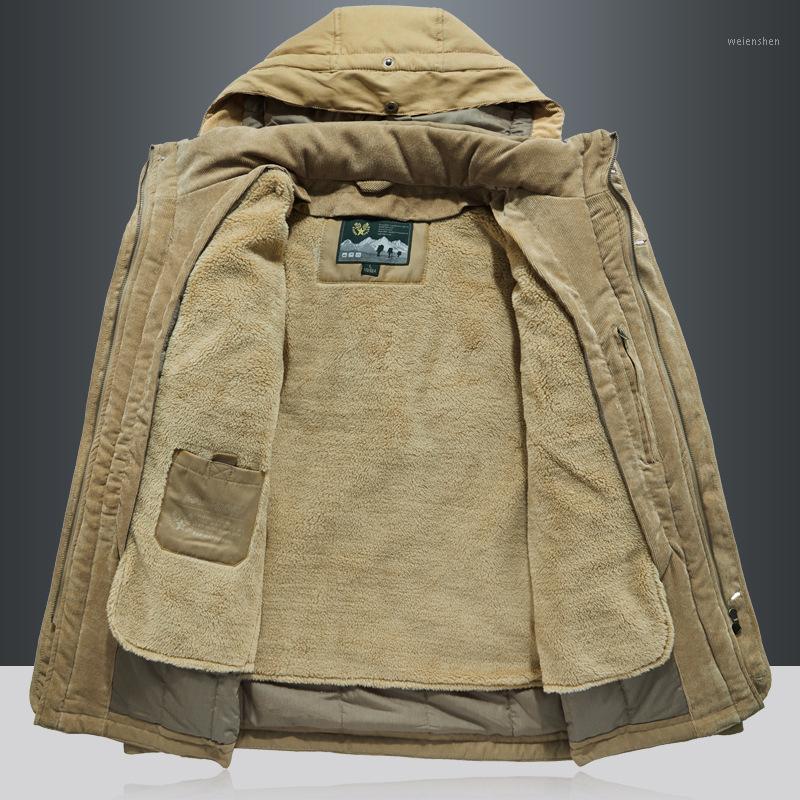 

Winter Men's Cotton Padded Jacket Outdoor Climbing Hiking Plush Thickened Detachable Cashmere Inner Coat Tops1, Detachable liner