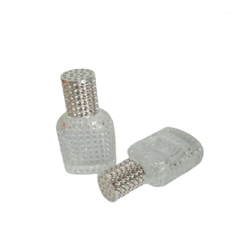 

30ML Glass Perfume Atomizer Bottle Silver/Gold Lid Fragrance parfum Mist Spray Bottle Glass Cosmetic Packaging Bottles 10pcs/Lot1